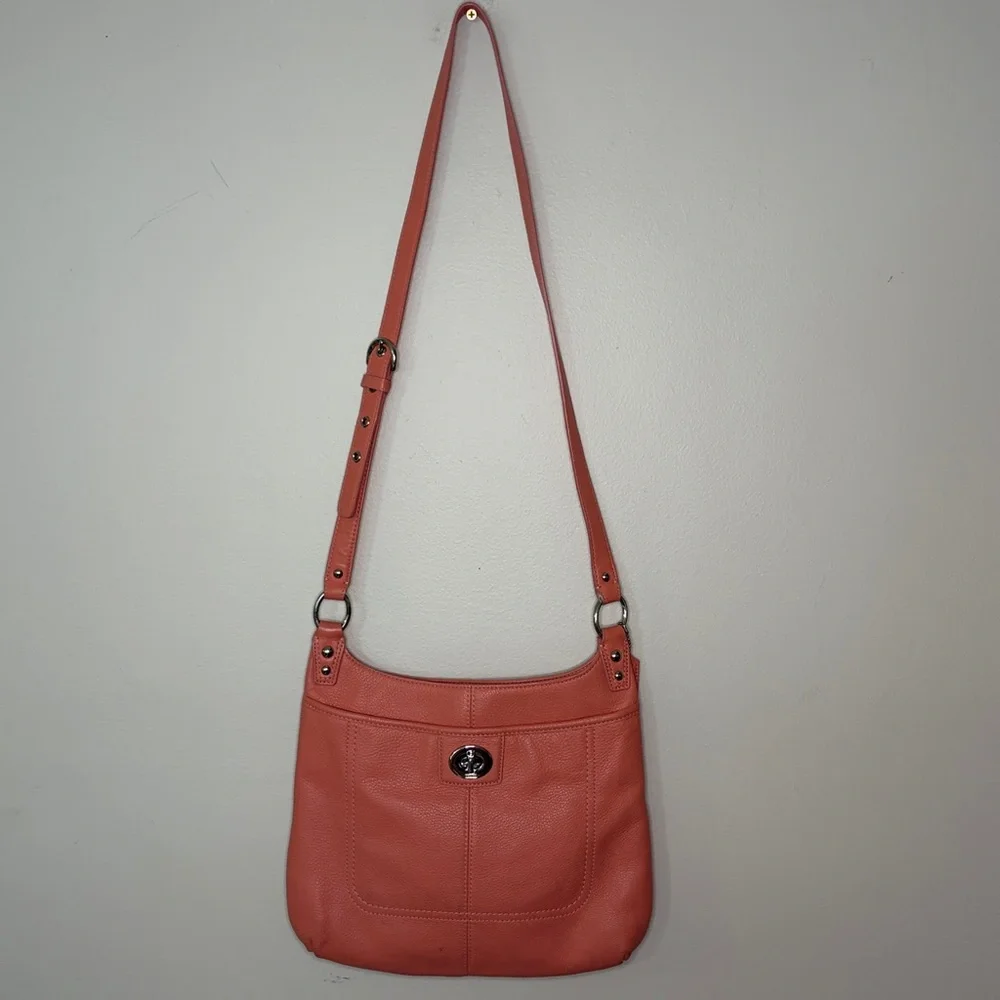 Coach Coral Leather Crossbody‎ Bag